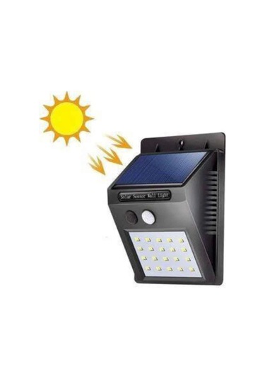 Bahçe Aydınlatması Güneş Enerjili Led Işık Lamba Sensörlü Dekoratif Çok Renkli