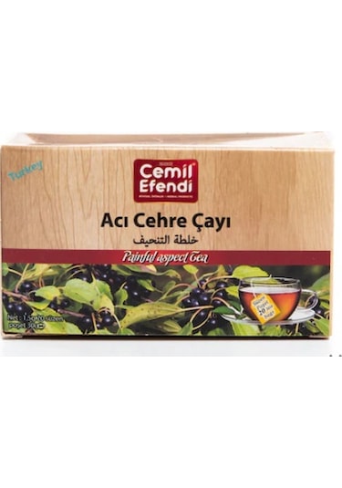 Cemilefendi Acı Çehre Bitki Süzen Poşet Çay 20'li