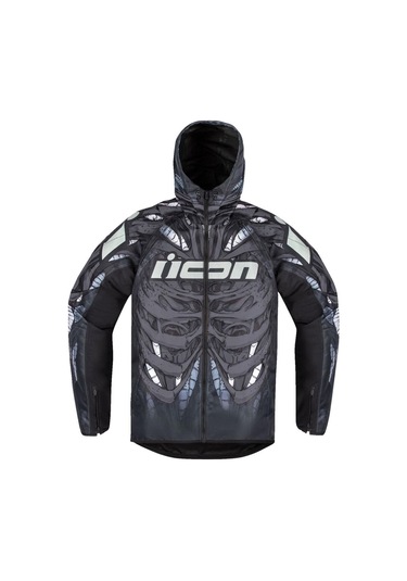 Icon Airform Manik Rr Korumalı Motosiklet Montu Siyah Gri