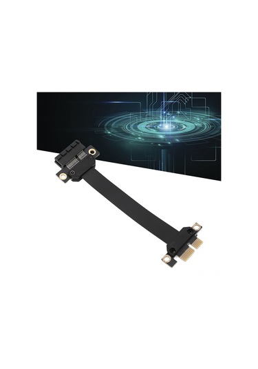 Tenfowee Pcıe X1 Gen3.0 8gbps Hızlı Veri Transfer Kablosu - Grafik, Ses, Kablosuz Ağ Kartları İçin 40cm Esnek Uzatıcı Tpe+pe Malzeme