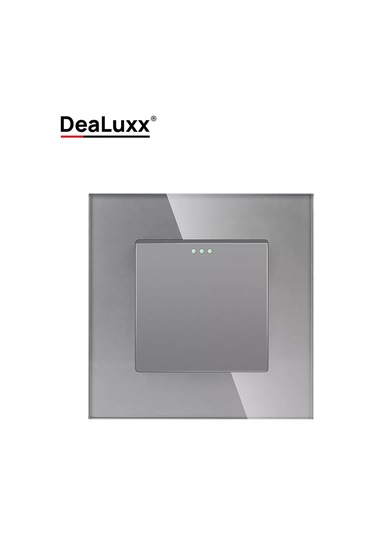 Dealuxx Cam Çerçeveli Tek Tuşlu Anahtar 194478120