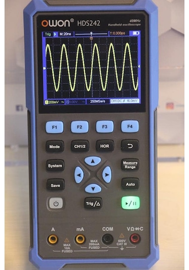Owon Hds242 40mhz El Tipi Osiloskop-multimetre