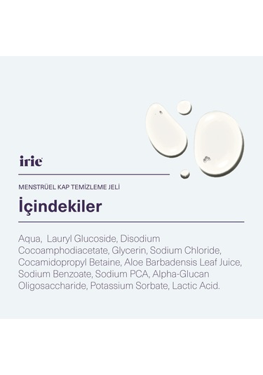 Irie Adet Kabı Diski Ph Dengeli Intim Yıkama Temizleme Jeli 30 ML