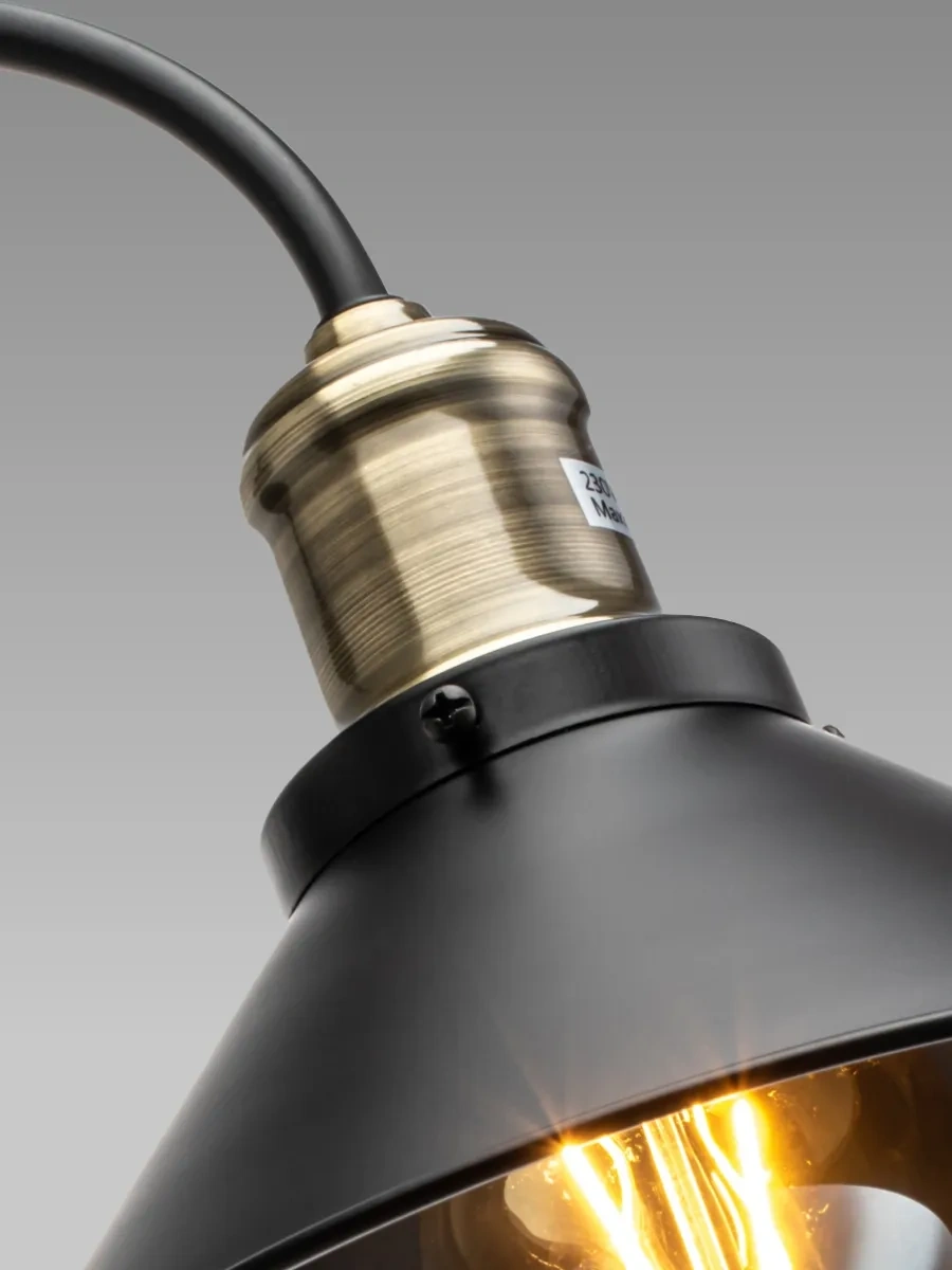 Lamplandia Yatak Odası, Koridor İçin Duvar Aplik Lambası 11611484 Siyah