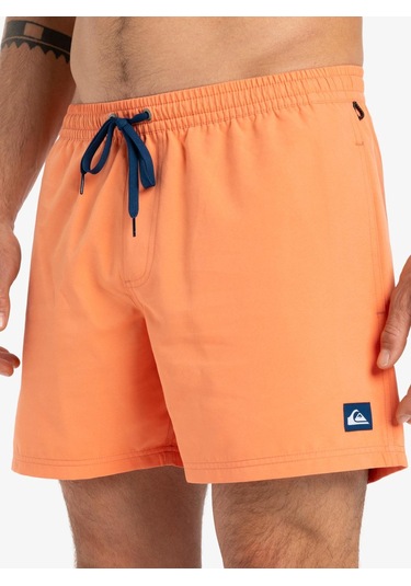 Quiksilver Everyday Solid Volley 15 Erkek Deniz Şortu-29817 Turuncu