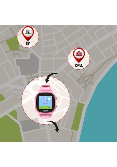 Wiky Watch 5E e-SIM Akıllı Çocuk Saati (İthalatçı Garantili)