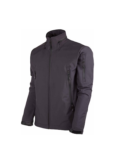 Vav Wear Tactical Outdoor Softshell Erkek Mont Shellht04 Antrasit