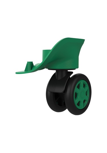 Keo-plus Abs Valiz Tekerleği Çift Teker Yeşil Renk Altın