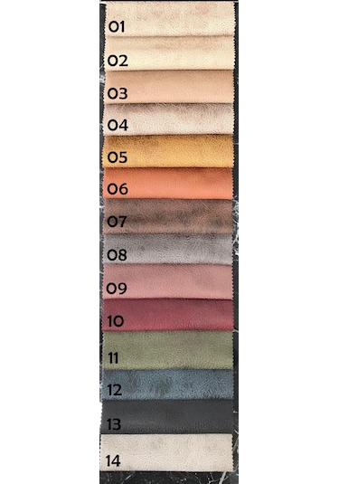 Most Mollis 4 Modül Köşe Koltuk 13 Siyah Nubuk Kumaş Yumuşak Süng