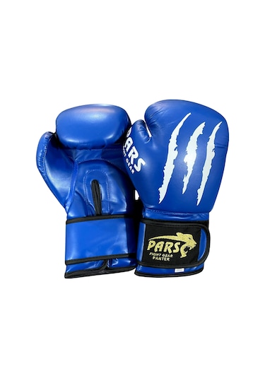 Pars Panter Boks Kick Boks Muay Thai Eldiveni Mavi
