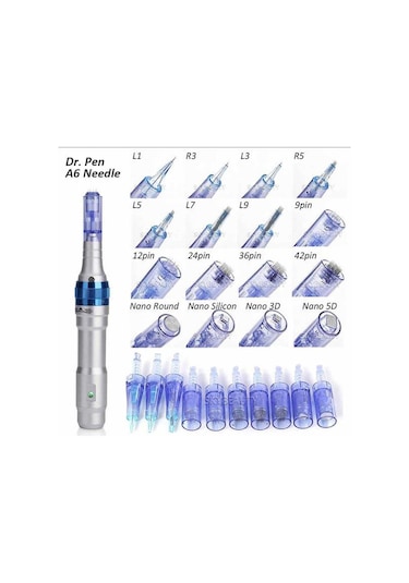 ADANİL DR. PEN NANO ROUND DERMAPEN İĞNESİ ORİJİNAL DERMAPEN İĞNE KARTUŞU SOKETLİ 1 ADET