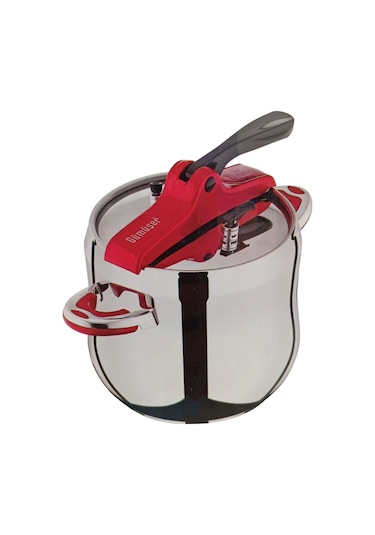 Gümüşer Güveç Klasik Düdüklü Tencere 9 Lt- Paslanmaz Çelik 304 Kalite Çok Renkli