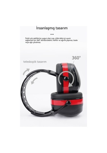 Dancemonkey Em366 Endüstriyel Gürültü Azaltıcı Kulaklıklar, Profesyonel Sessizlik