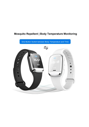 Taşınabilir Sivrisinek Kovucu Bileklik Anti Sivrisinek Siyah