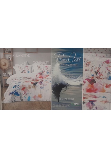 Çift Kişilik Nevresim Takımı Pamuk Saten Granede Diğer