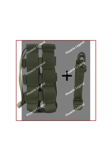 Fosenze Yeşil Askeri Tornado Su Kuşağı Çantası - Dış Mekan Dağcılık Çanta, Çift Fonksiyonlu Omuz Kayışı İle Yeşil