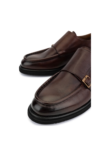 Tamer Tanca Erkek Hakiki Deri Taba Casual Ayakkabı 537 3796 Erk Ayk Sk25-26 Taba Shrnkl Taba