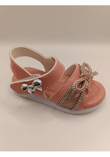 Çocuk Sandalet ,bebek Sandalet , Düğün Ayakkabısı , Kaydırmaz Yazlık Şık Çocuk Ayakkabısı Pudra
