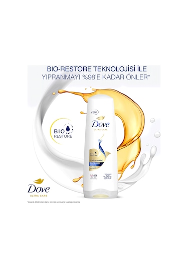 Dove Saç Bakım Kremi Yoğun Onarıcı Yıpranmış Saçlar İçin 2 x 350 ML