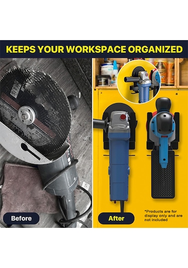 Springsun 2'li Duvara Monte Dayanıklı Taşlama Askısı - 5 İnç Açılı Taşlama İçin