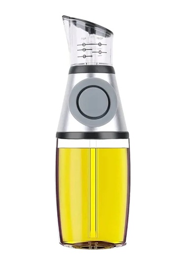 Teltree 250ml Ölçekli Cam Zeytinyağı Dispanseri, Mutfakta Hassas Kullanım İçin