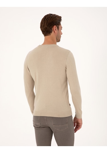 Pierre Cardin Erkek Kum Melanj Kazak /triko 50314192-vr123 Kum Melanj