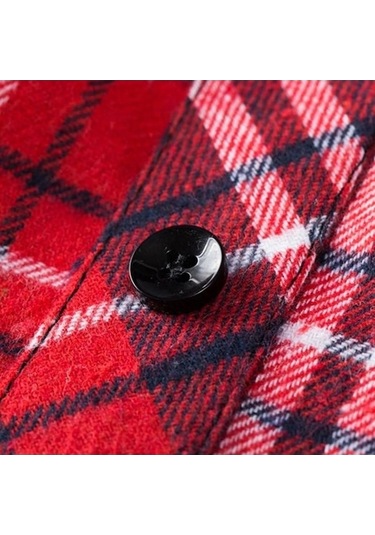 Fastbuy Gri Kadın Etek Gömlek - Mini Bölme, Genişletici Ekose Katmanlama, Ayarlanabilir Rahat Moda Gömlek Gri