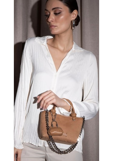 Sisley Kadın El Çantası Sly 195 Camel