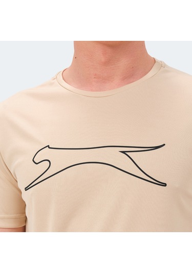 Slazenger NELLE IN Erkek  Bej Tişört