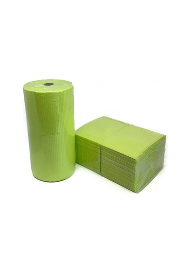 Dentreal Avrupa Rulo Hasta Önlüğü Ve Tabla Örtüsü Takım Green Lime