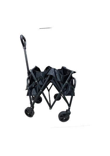 Yek Outdoor Mini Katlanabilir Evcil Hayvan Taşıma, Plaj Ve Kamp Arabası Siyah