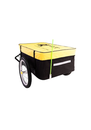 Mamut Trailers-Cargo X-Bisiklet Römorku Siyah