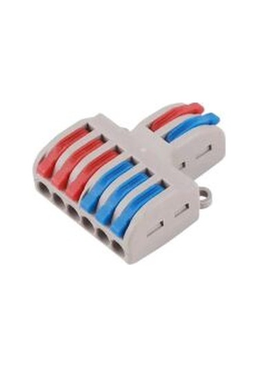 Kablo Birleştirici Klemens Mandallı - İkiliden Altılıya - 5 Adet