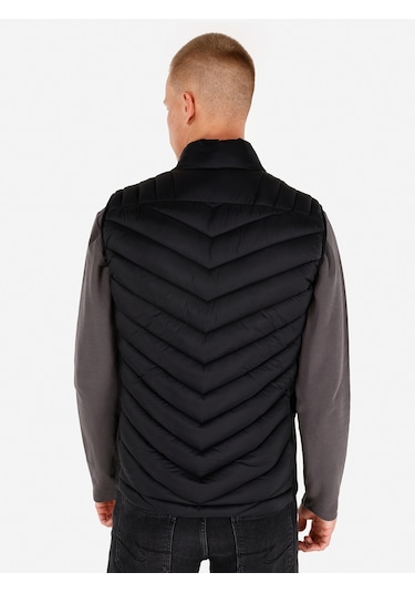 Colins Siyah Erkek Yelek Cl1071238 Q1.v1 Blk Siyah