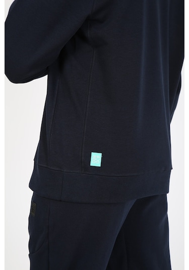Esqudo Skull Erkek Sweatshirt ESWTP0001 Lacivert