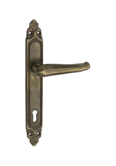 Prinç Döküm Antik Oksit Rustik Eskitme,ferforje Tipi Osmanlı Kapı Kolu Hft01036