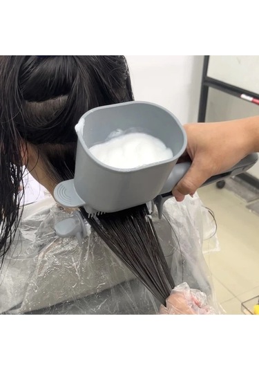 Willowhaven Gri Wanmeı Salon Boya Aracı İki Fonksiyonlu Otomatik Fırçalı Renk Karıştırma Seti Gri