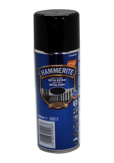 Hammerite Direkt Pas Üstü Pürüzsüz Metal Boyası Sprey 400 Ml