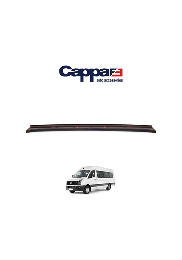 Cappafe Volkswagen Crafter Arka Tampon Eşiği Koruma Akrilik abs