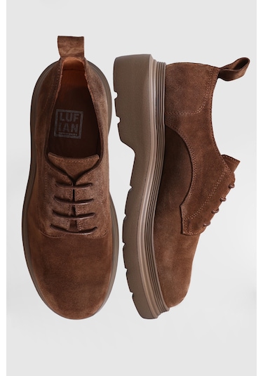 Lufian Bruce Erkek Deri Ayakkabı Deve Tüyü Deve Tüyü 112230214100440 Deve Tüyü