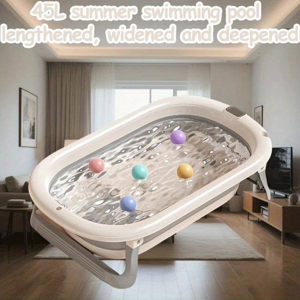 Willowhaven Katlanır Banyo Küveti Oturma Yatma Pp Hafif Bej Kaymaz Taban Coffee Colour Kahverengi