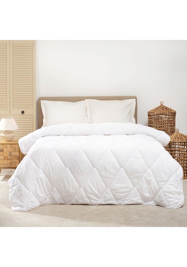 Karaca Home Microfiber Çift Kişilik Yorgan Beyaz