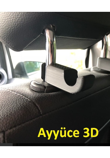 Ayyüce 3d, Mercedes Vito Koltuk Kafalığı Askı Aparatı,1x,siyah