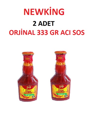 2 Adet Orjinal Newking Acı Sos