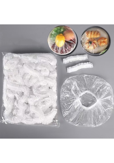 Geeksen Esnek Kenarlı Evrensel Gıda Saklama Kapakları, 300 Adet, Yeniden Kullanılabilir, Mutfak Düzeni İçin Pratik Diğer