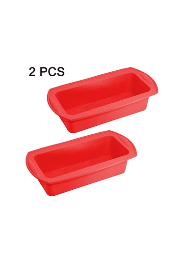 2 Adet Silikon Ekmek Kalıbı Yapışmaz Silikon Pişirme Kalıbı Diğer