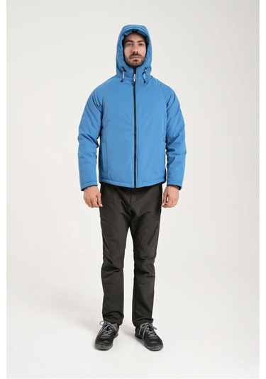 Exuma Erkek Mont 2311142-412-Blue Mavi