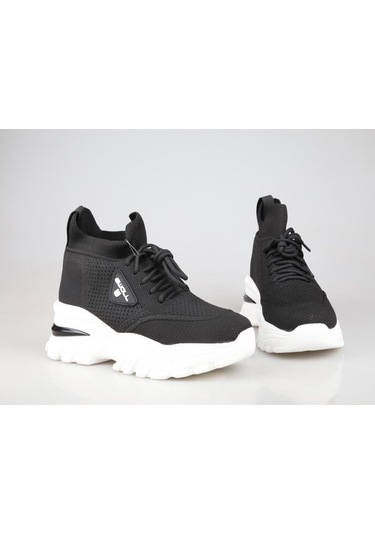 Ewoll 241-1007 Siyah Kadın Sneakers 001