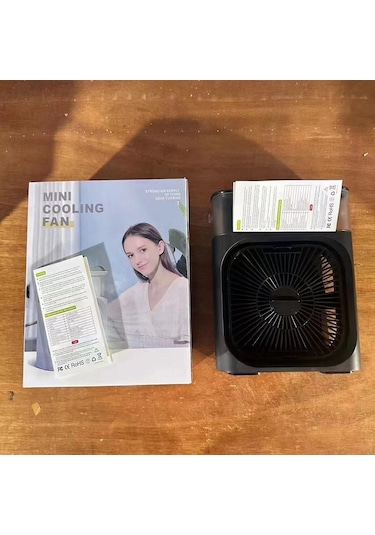 Eternal Luck 006A Led Gece Lambası USB Taşınabilir Elektrikli Fan 006