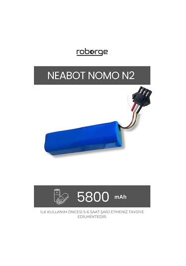 Neabot Nomo N2 Robot Süpürge Uyumlu Batarya 5800 Mah - Muadil Ürün